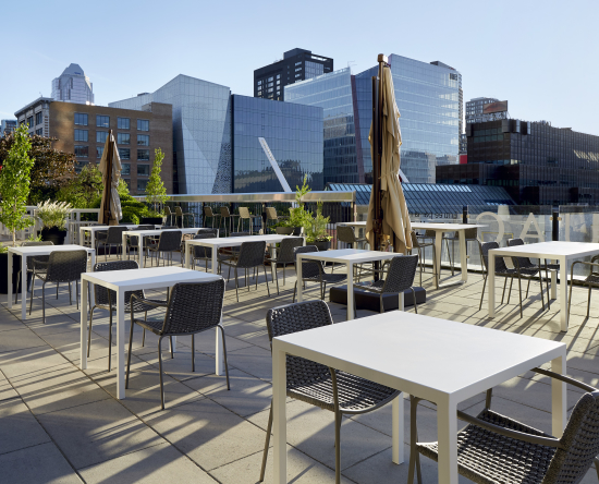 Terrasse de restaurant